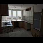 آپارتمان لوکس تک واحدی غرق نور سالن دریا محله سروستان