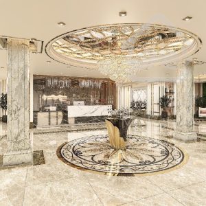 ۱۹۰متر/سه خواب/ساختمان هوشمند/نئوکلاسیک